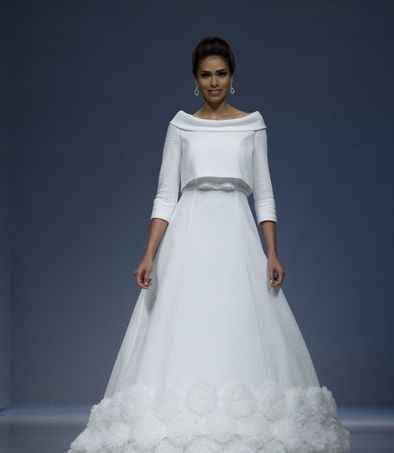 abito da sposa top 