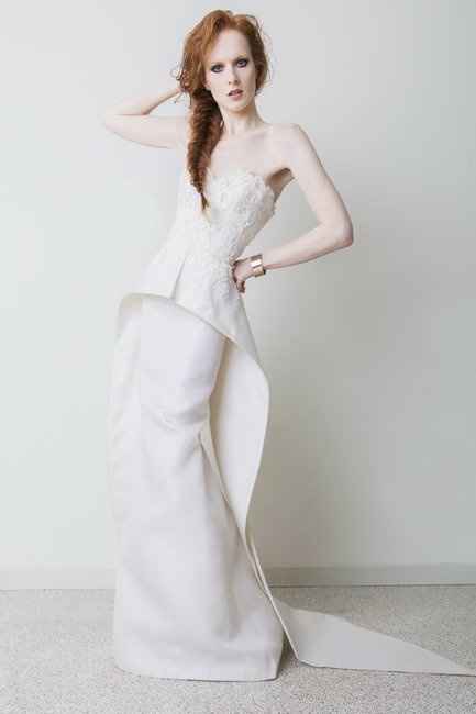 abito da sposa top 