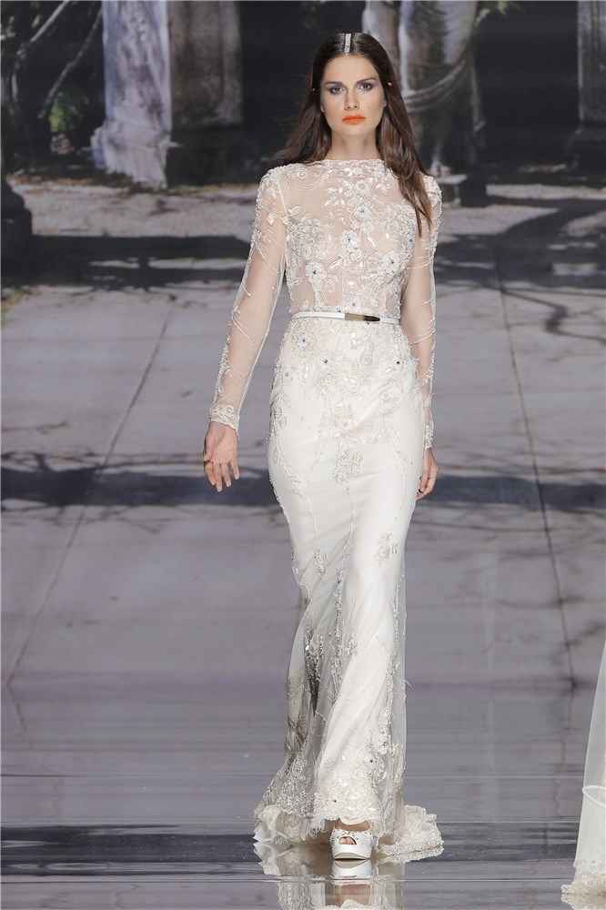 abito da sposa, stile gonna e camicia 7