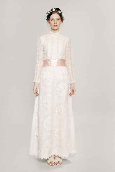 abito da sposa, stile gonna e camicia 8