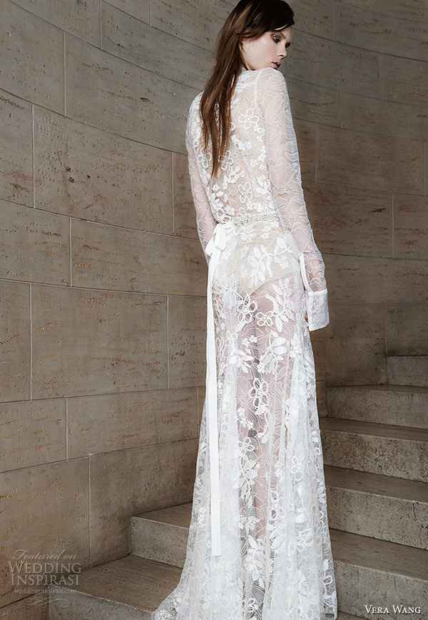 abito da sposa, stile gonna e camicia 11