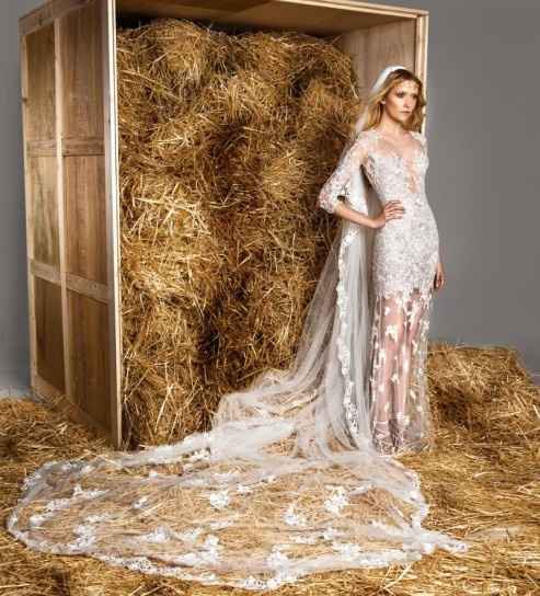 abito da sposa, stile tattoo 21