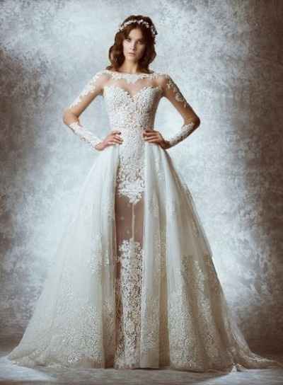 abito da sposa, stile tattoo 27