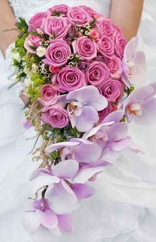 il bouquet della sposa, a cascata 12