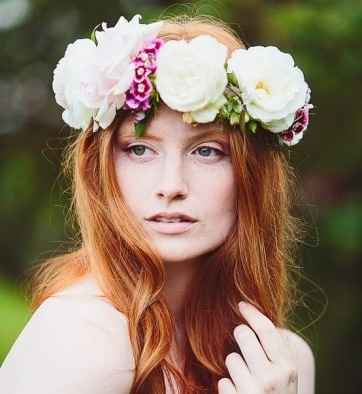 accessori da sposa - coroncina fiori 3