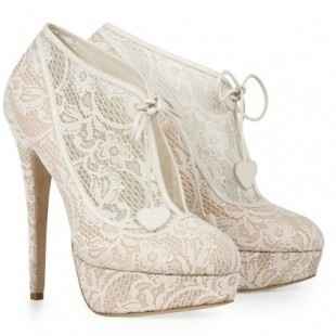 accessori da sposa - scarpa con plateau 3