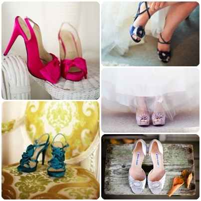 accessori da sposa - scarpa COLORATA 2