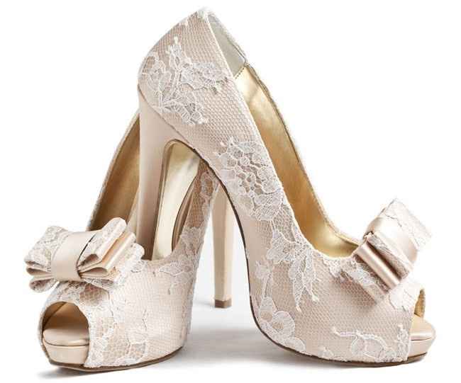 accessori da sposa - scarpa peep toe