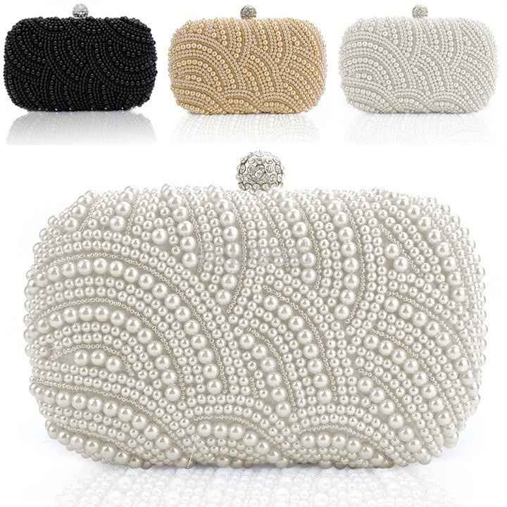 accessori da sposa , borsetta perle 1