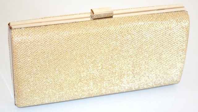 accessori da sposa , borsetta dorata 1