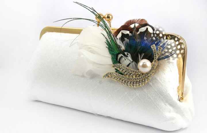 accessori da sposa , borsetta vintage 3