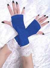 accessori da sposa , guanti colorati 5