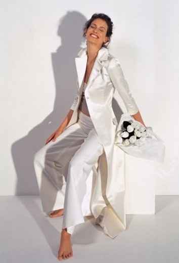 abito da sposa, stile coi pantaloni 2