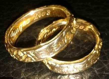 accessori sposi, fedi nuziali, modello etrusca