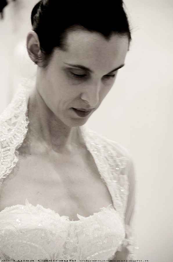 il mio abito da sposa, 1°prova in Atelier 2