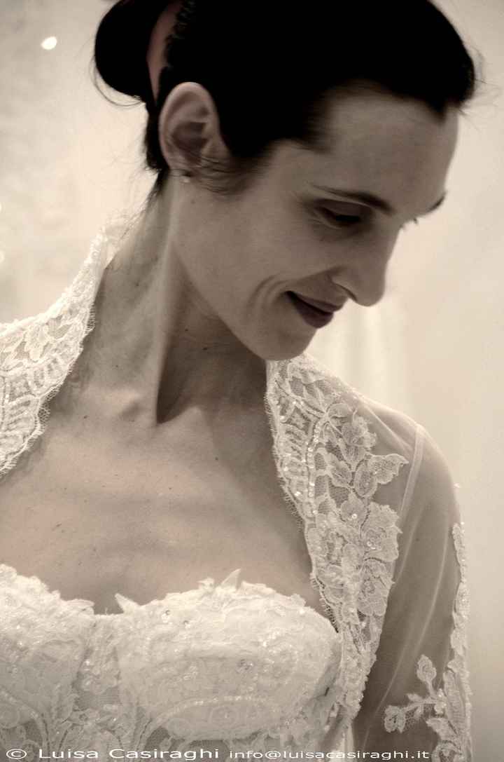 il mio abito da sposa, 1°prova in Atelier 6