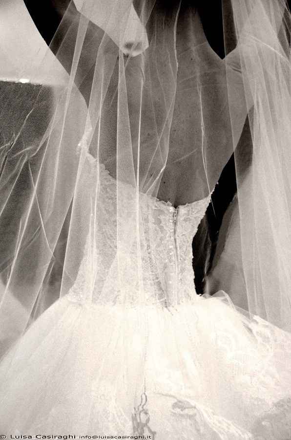 il mio abito da sposa, 1°prova in Atelier 7