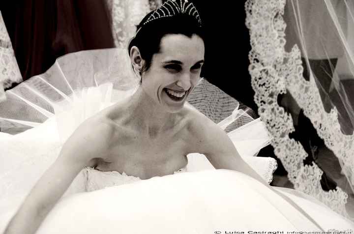 il mio abito da sposa, 1°prova in Atelier 10