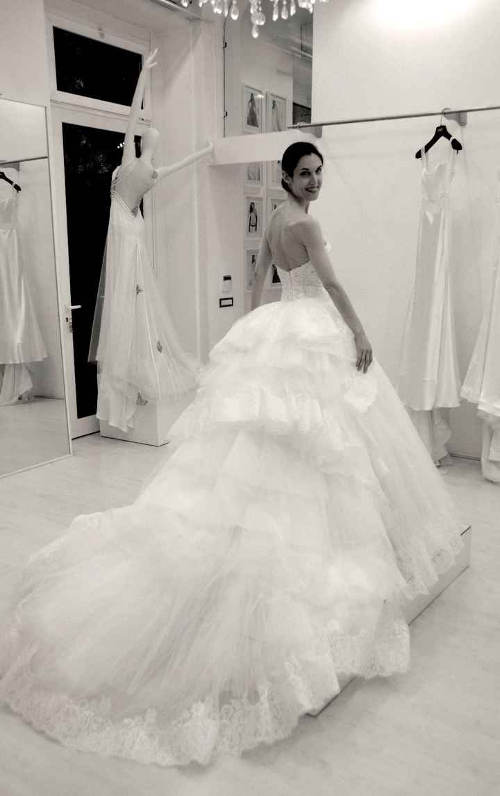 il mio abito da sposa, 2°prova in Atelier 5