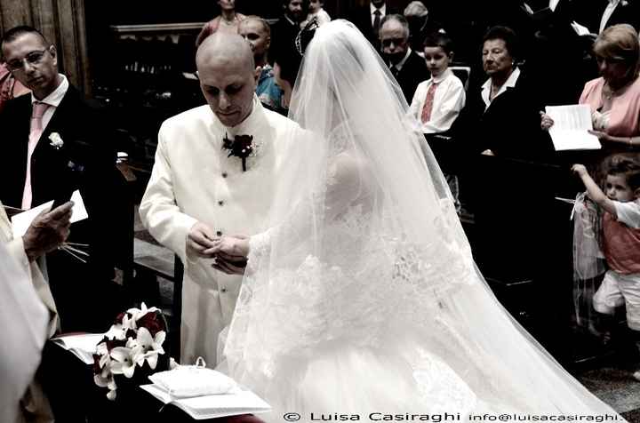 IL REPORTAGE DELLE MIE NOZZE - cerimonia in Chiesa 1