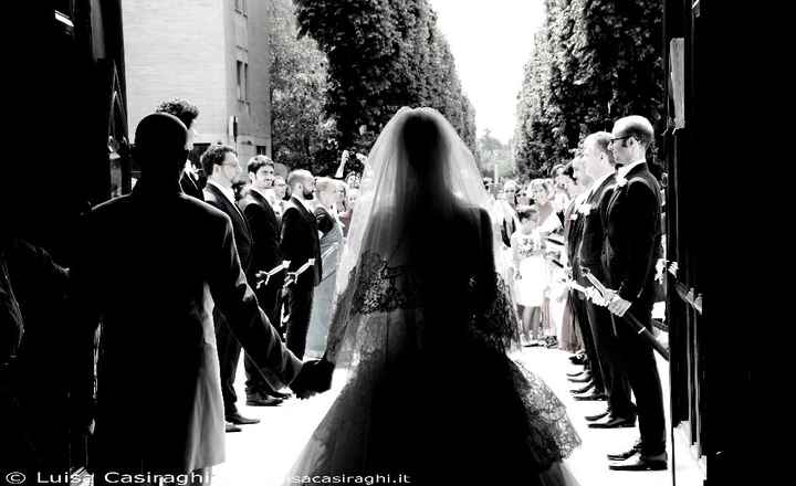 IL REPORTAGE DELLE MIE NOZZE - cerimonia in Chiesa 9