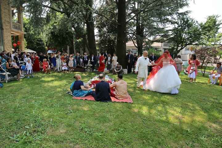 IL REPORTAGE DELLE MIE NOZZE - cerimonia indovedica 3