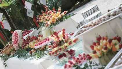 Il reportage delle mie nozze - PRANZO NUZIALE RAW ( CRUDISTA )