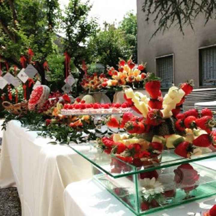 il reportage delle mie nozze - pranzo nuziale raw 