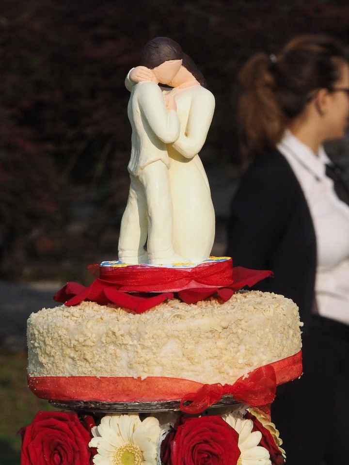 il reportage delle mie nozze - torta nuziale raw 