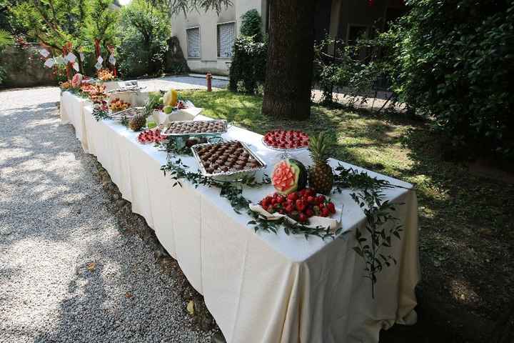 IL REPORTAGE DELLE NOSTRE NOZZE - PRANZO NUZIALE RAW