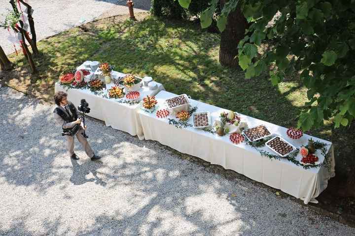 IL REPORTAGE DELLE NOSTRE NOZZE - PRANZO NUZIALE RAW