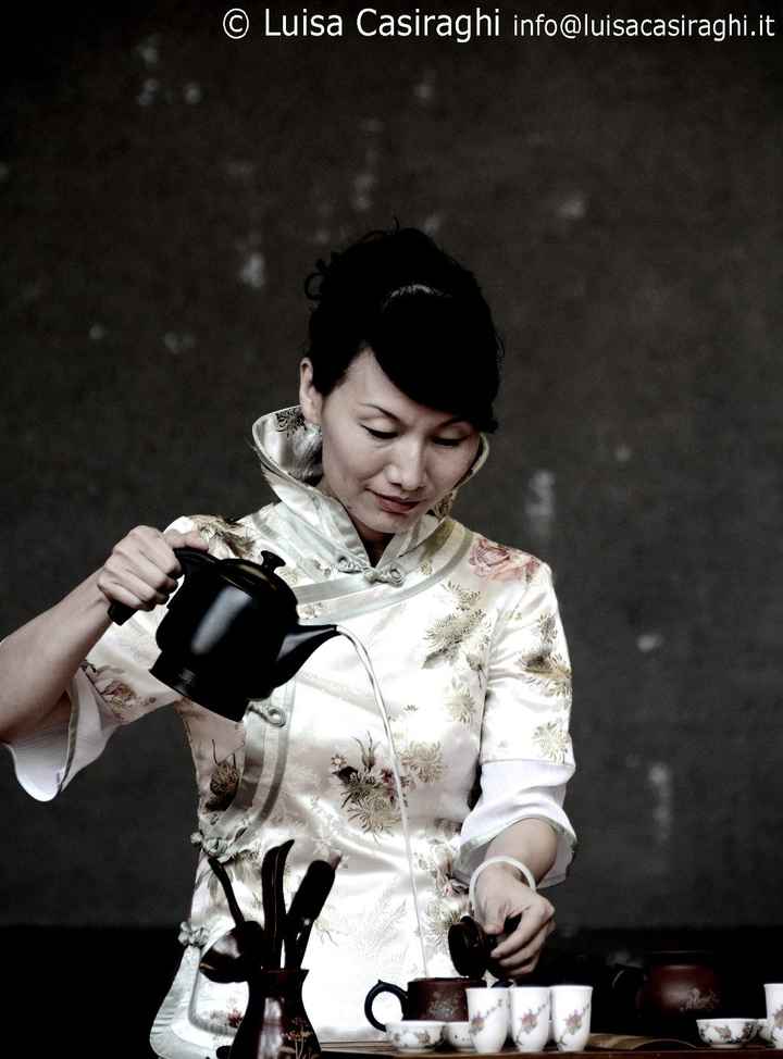 Il Reportage delle nostre nozze - cerimonia del tè