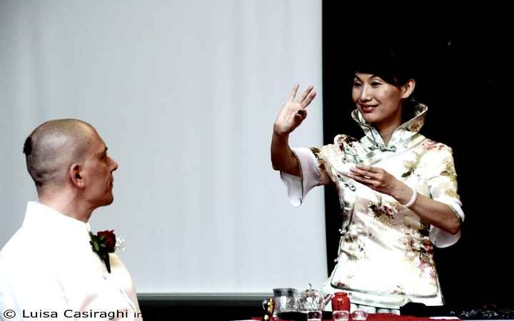 Il Reportage delle nostre nozze - cerimonia del tè