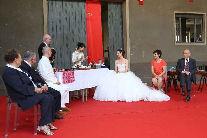 Il reportage delle nostre nozze - cerimonia del tè