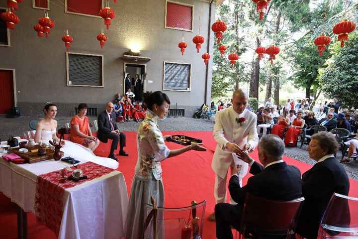 Il reportage delle nostre nozze - cerimonia del tè