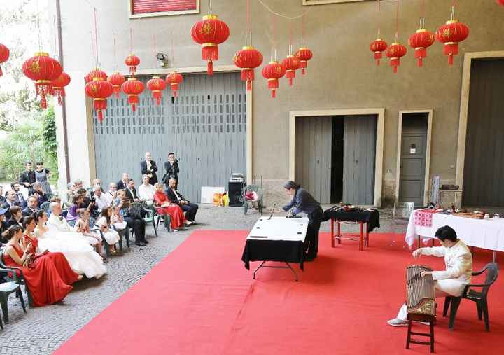 Il reportage delle nostre nozze - concerto di Guzheng e Shufa