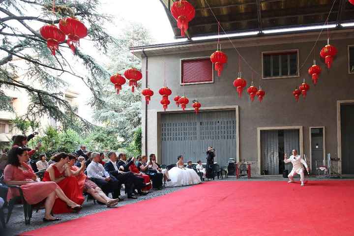 Il reportage delle nostre nozze - spada : omaggio dello sposo alla sposa