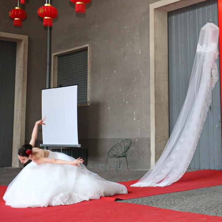 Il reportage delle nostre nozze - Performance Teatro Danza "Water Crystal" : omaggio della sposa all