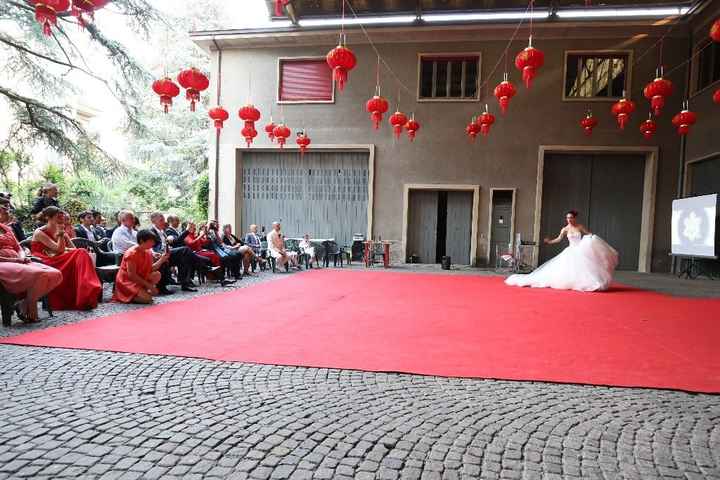 Il reportage delle nostre nozze - Performance Teatro Danza "Water Crystal" : omaggio della sposa all