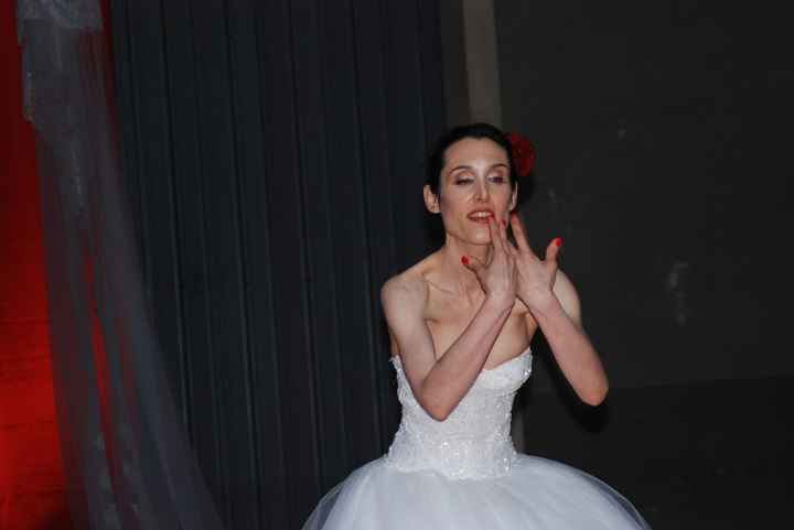 Il reportage delle nostre nozze - performance Teatro Danza "Water Crystal" - dedica della sposa allo