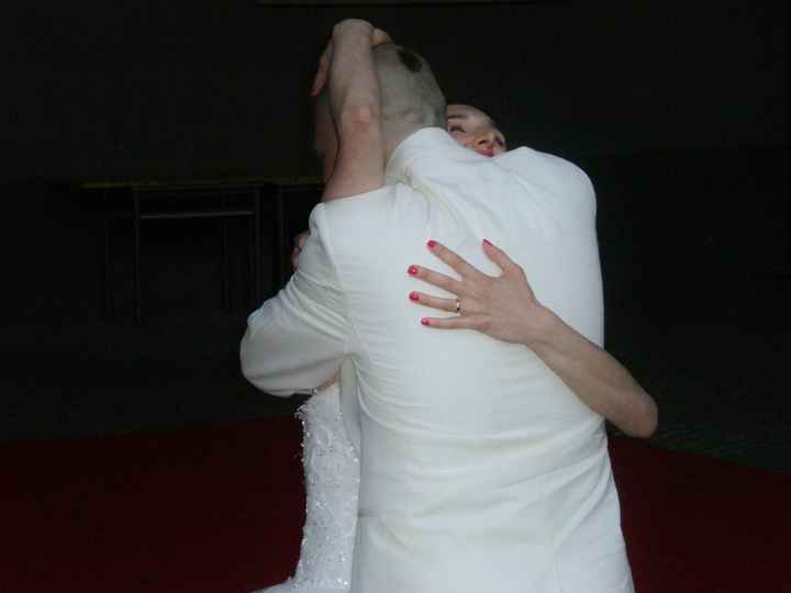 Il reportage delle nostre nozze - abbraccio sposi