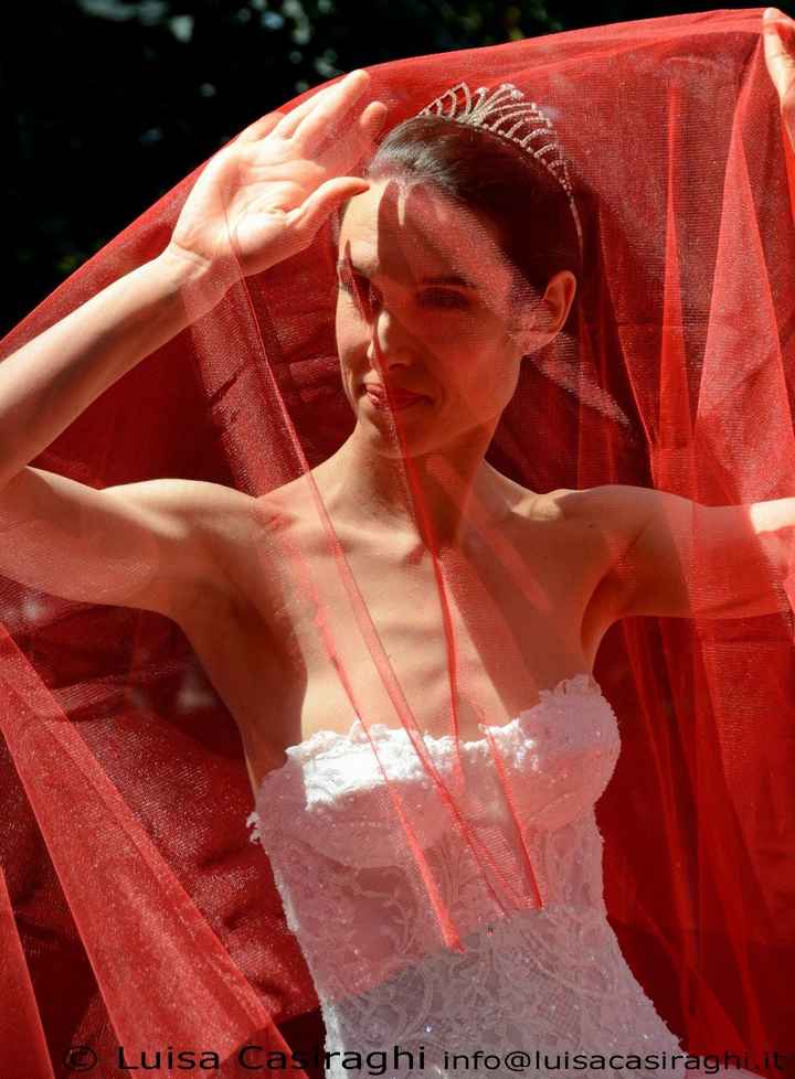 Il reportage delle mie nozze - velo rosso
