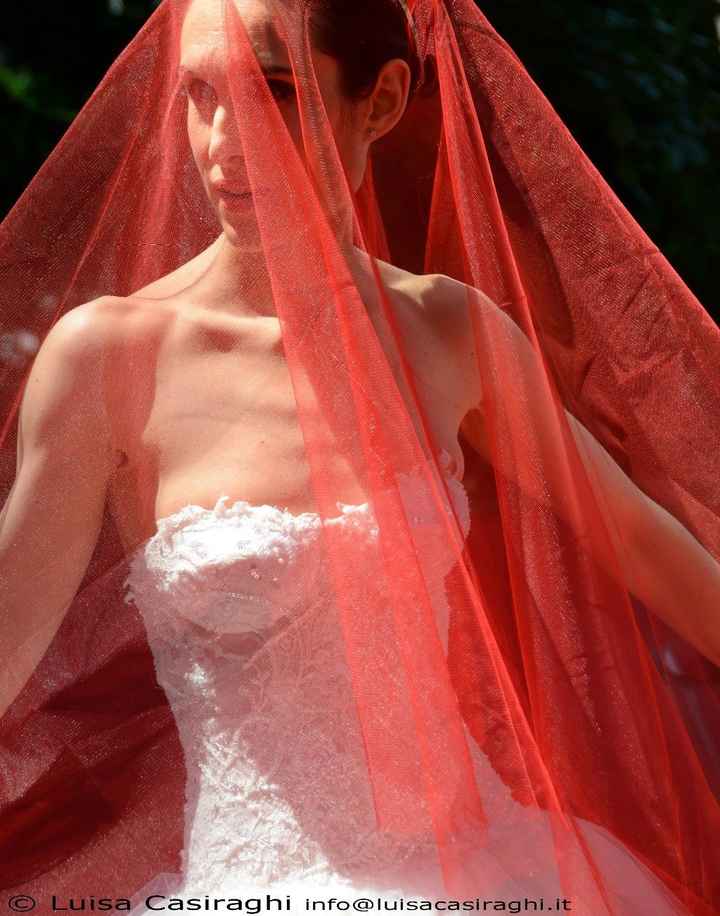 Il reportage delle mie nozze - velo rosso