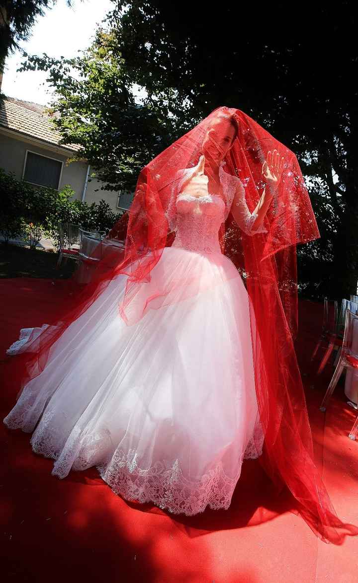 Il reportage delle mie nozze - velo rosso