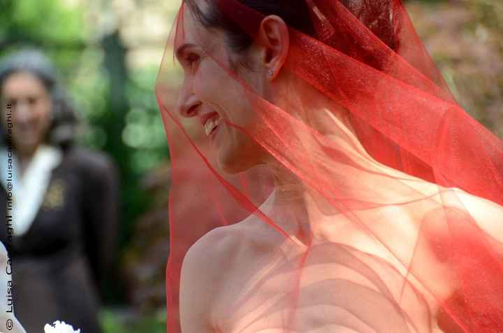 Il reportage delle mie nozze - velo rosso