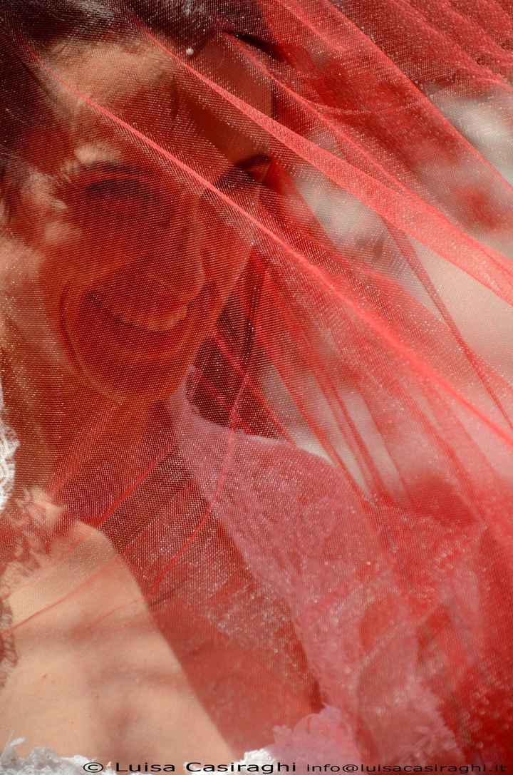 Il reportage delle mie nozze - velo rosso