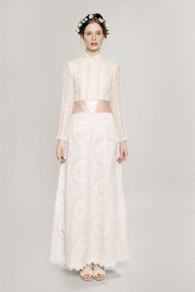 abito da sposa, stile gonna e camicia 8