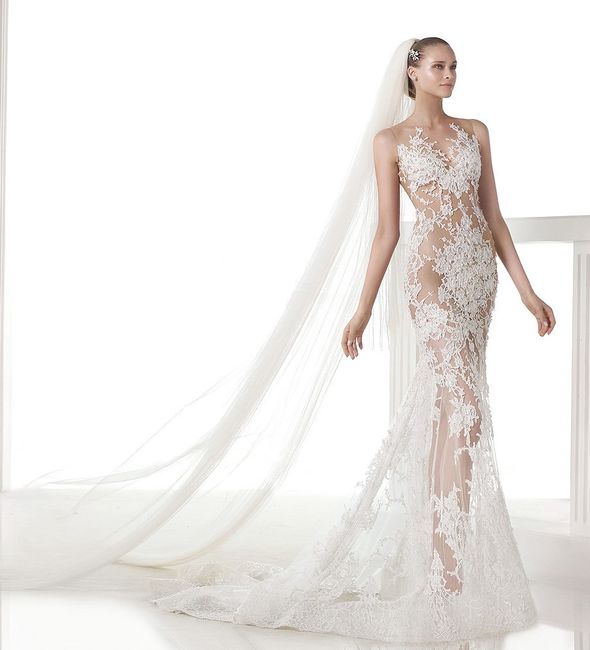abito da sposa, stile tattoo