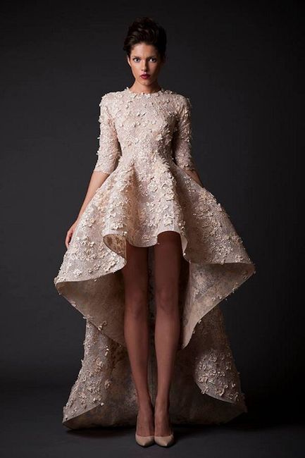 abito da sposa, stile nude look 6