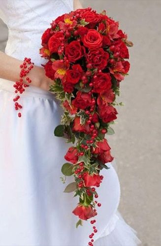 il bouquet della sposa, a cascata 13
